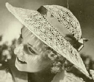 Vintage Crochet Pattern : Sunlight Sun Hat (1930s)