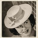 Vintage Crochet Pattern : Sailor Hat (1943)