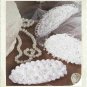 Vintage Crochet Pattern : Bridal Hair Barrettes  (1999)
