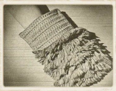 Vintage Crochet Pattern : Dust Mitt  (1940s)
