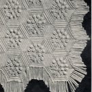 Vintage Knitting Pattern :  Petal Bedspread (1938)