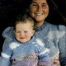 Vintage Knitting Pattern :  Nantucket Sweater  (1991)