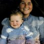 Vintage Knitting Pattern :  Nantucket Sweater  (1991)