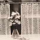 Vintage Crochet Pattern :  Cafe Curtains  (1975)