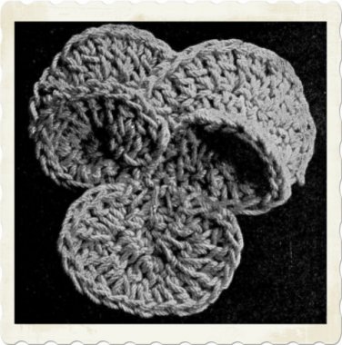 Vintage Crochet Pattern :  Pansy (1891)