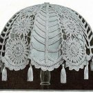 Vintage Crochet Pattern :  Victorian Daisy Lamp Shade (1919)