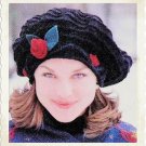 Vintage Knitting Pattern :  Rosette Hat  (1997)