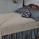 Vintage Crochet Pattern :  Nantucket Bedspread (1977)