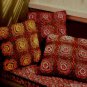 Vintage Crochet Pattern :  Victorian Rose Pillow  (1977)