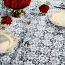 Vintage Crochet Pattern :  Carnation Tablecloth (1954)  table cloth