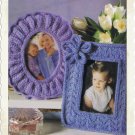 Vintage Knitting Pattern :  Picture Frames (1999)