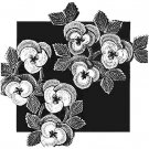 Vintage Crochet Pattern :  Pansy Chair Set (1940s)