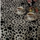 Vintage Crochet Pattern :  Irish Heirloom Tablecloth  (1987)  table cloth
