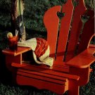 Vintage Woodworking Plans :  Adirondack Chair (1991)