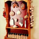 Vintage Woodworking Plans :  Colonial Wall Rack  (1991)