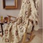 Vintage Crochet Pattern :  Antique Camellia Afghan (1988)
