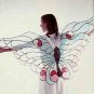 Vintage Sewing Pattern :  Stained Glass Butterfly Shawl  (1979)