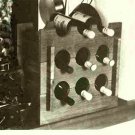Vintage Woodworking Plans :  Wine Rack  (1988)