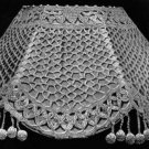 Vintage Crochet Pattern :  Scalloped Victorian Lamp Shade (1916)