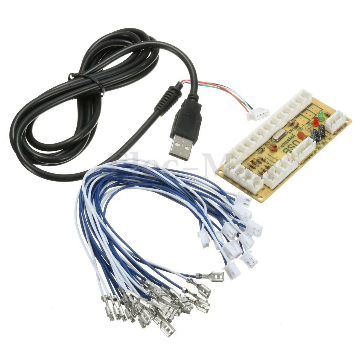 Zero Delay Arcade USB Encoder PC to Joystick Button For MAME Fight Stick