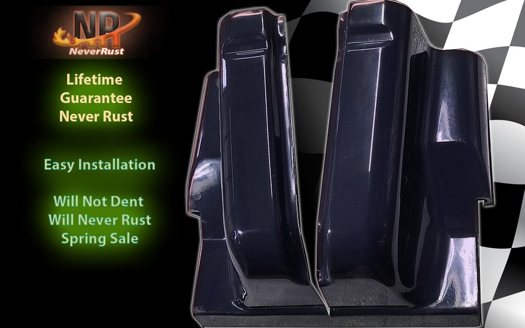 20042008 F150 Neverrust composite Cab Corners Set
