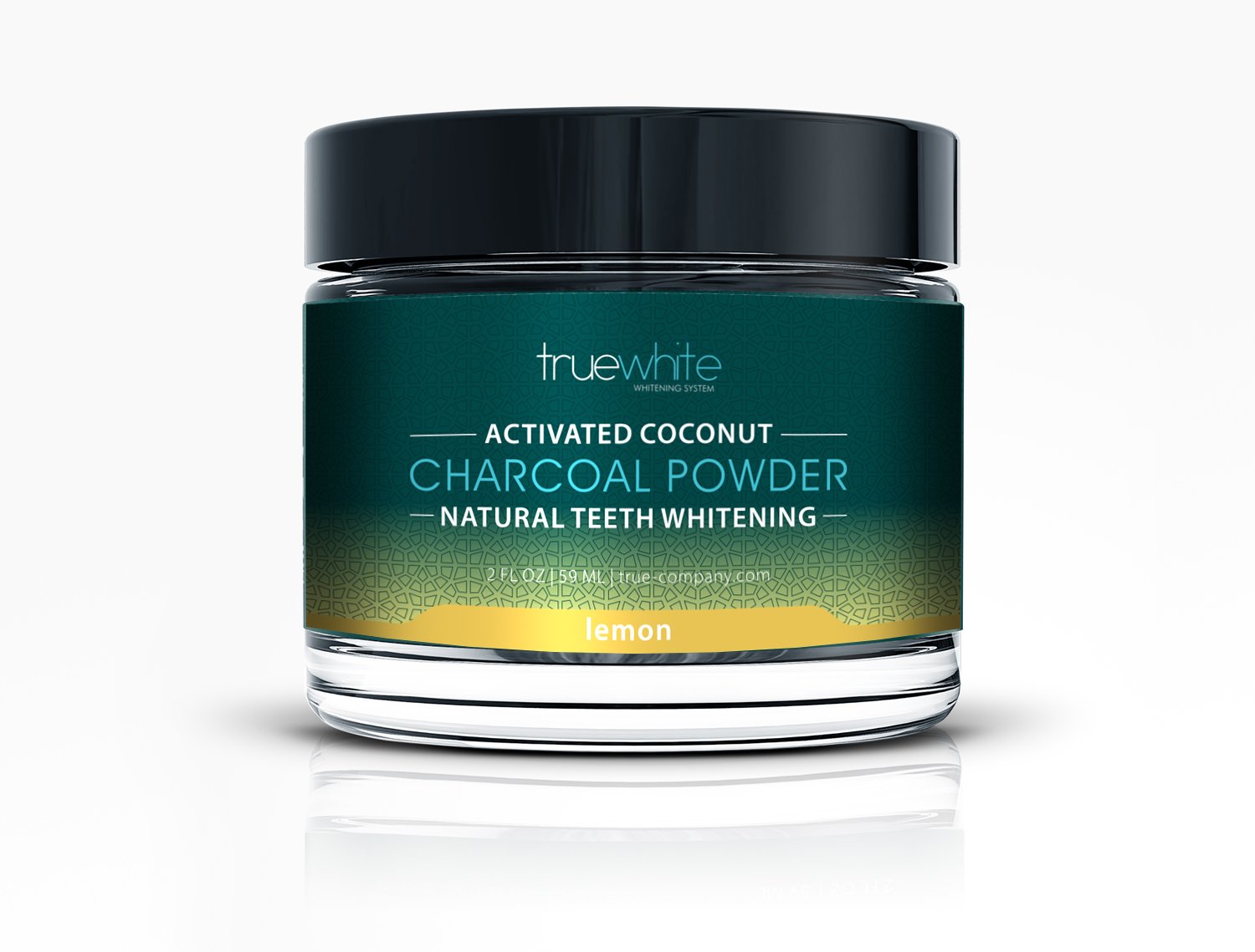 TRUEWHITE ACTIVATED CHARCOAL POWDER LEMON