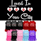 "Loved in" (Your City) Dog Screen Print Dresses
