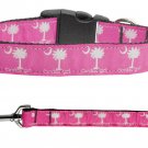 Carolina Girl Nylon Dog Collars and Leash Combo