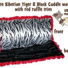 Mirage White Siberian Tiger Pet Blanket