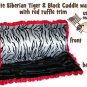 Mirage White Siberian Tiger Pet Blanket