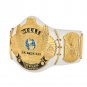 White Winged Eagle Championship Title Belt with Free Carrying Bag