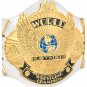 White Winged Eagle Championship Title Belt with Free Carrying Bag