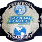 GFW Women's Championship Title Belt with Free Carrying Bag
