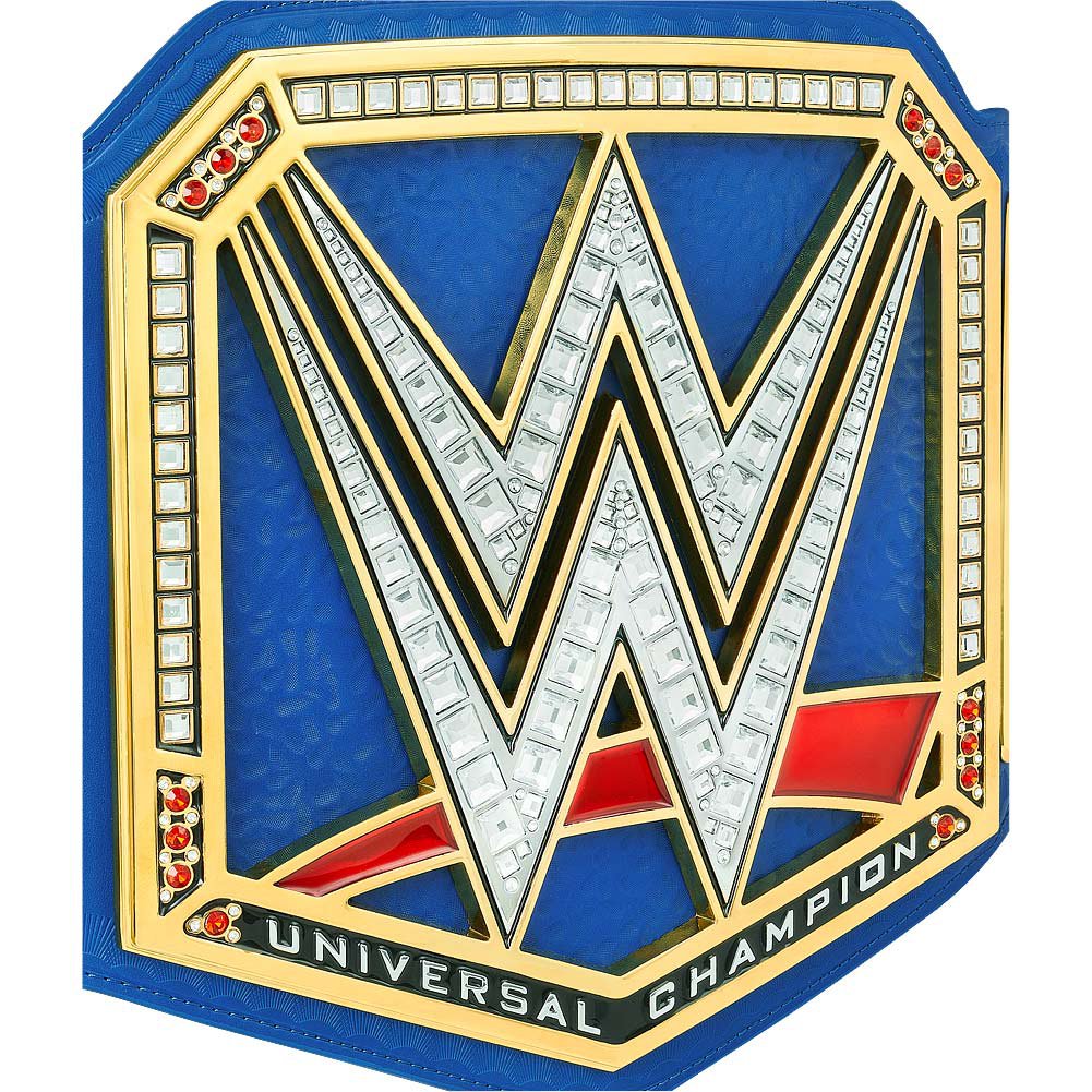 WWE Universal Championship Blue Replica Title Belt with Free Carrying Bag