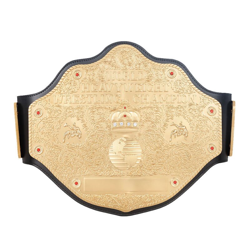 WCW Heavyweight Championship Replica Title Belt with Free Carrying Bag