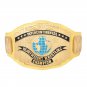 Yellow Intercontinental Championship Title Belt with Free Carrying Bag