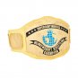 Yellow Intercontinental Championship Title Belt with Free Carrying Bag