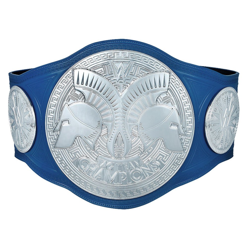 WWE SmackDown Tag Team Championship Replica Title Belt with Free Carrying Bag