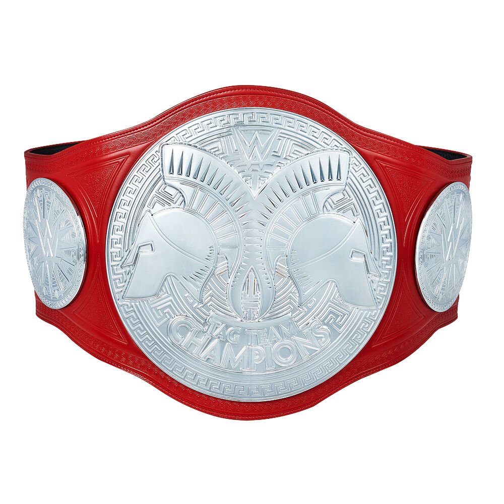 WWE RAW Tag Team Championship Replica Title Belt with Free Carrying Bag