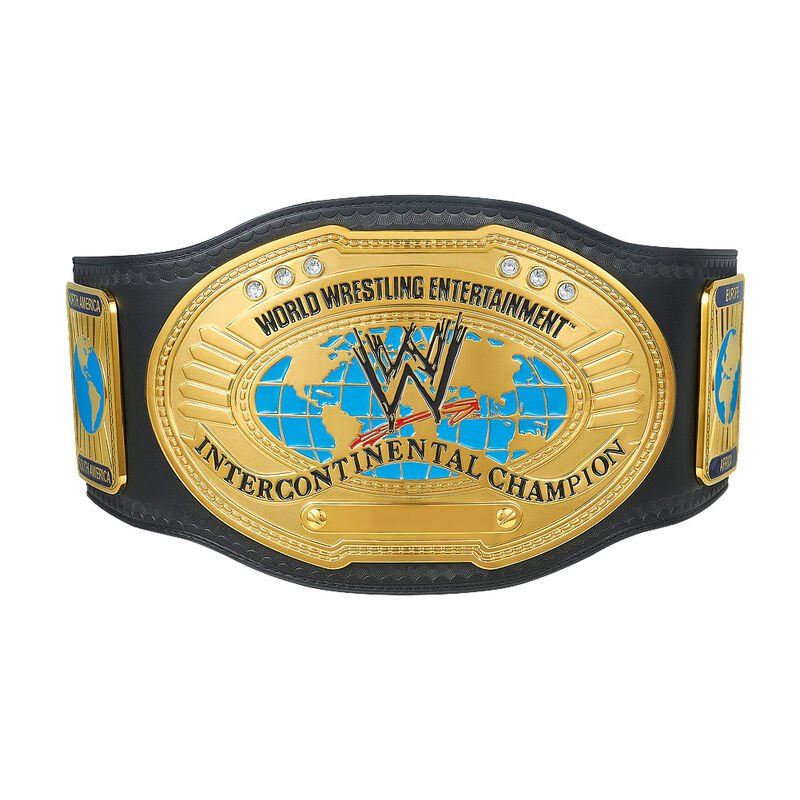 WWE Attitude Era Intercontinental Championship Replica Title Belt with Free Carrying Bag