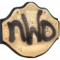 NWO Spraypaint WCW Championship Title Belt with Free Carrying Bag