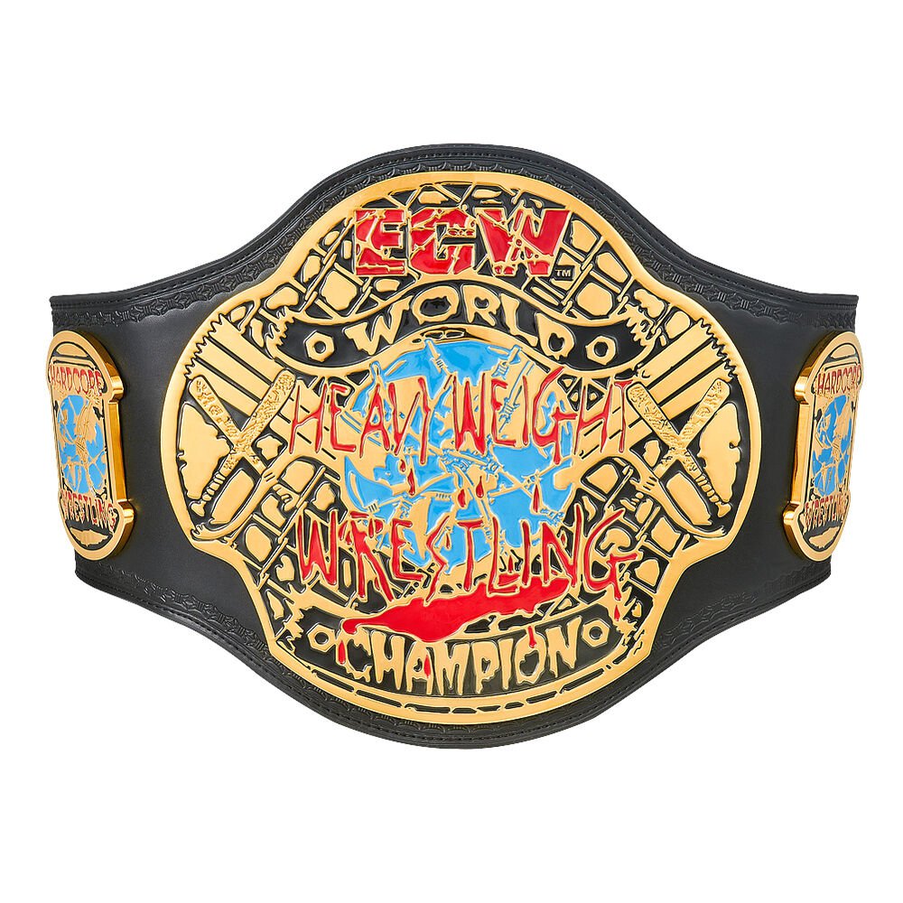 ECW World Heavyweight Championship Replica Title Belt with Free Carrying Bag