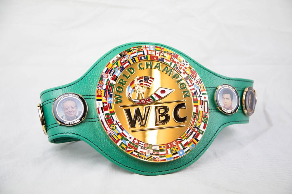 WBC World Boxing Championship Title Belt with Free Carrying Bag