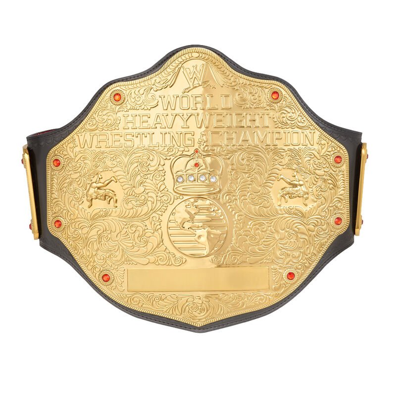 WWE World Heavyweight Championship Replica Title Belt with Free Carrying Bag