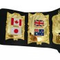 World Heavyweight Championship Title Belt With Free Carrying Bag