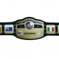 NWA Domed Globe World Heavyweight Wrestling Championship Title Belt with Free Carrying Bag