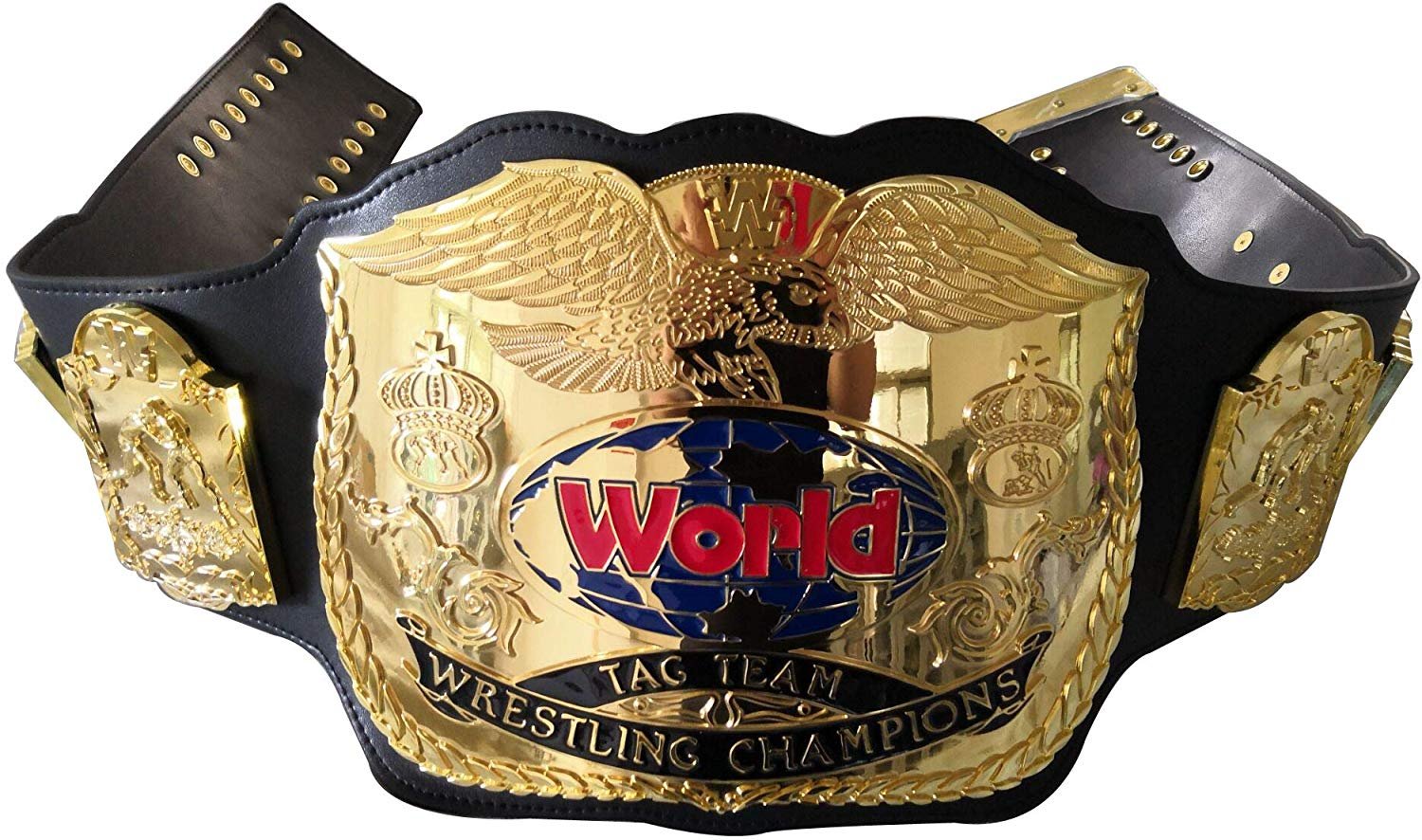 World Tag Team Championship Title Belt with Free Carrying Bag
