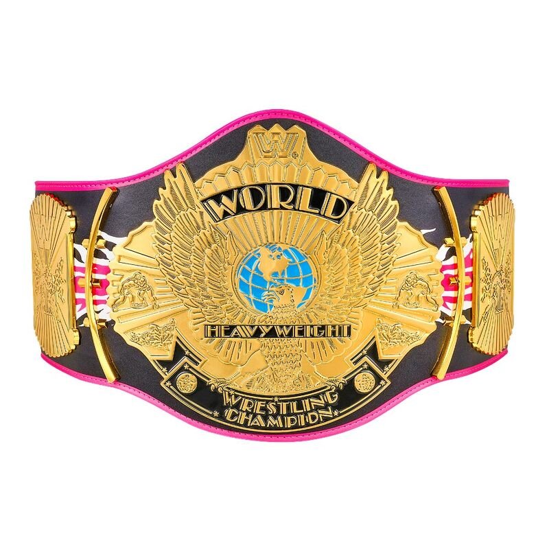 Bret Hart "Signature Series" Championship Title Belt with Free Carrying Bag