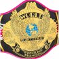 Bret Hart "Signature Series" Championship Title Belt with Free Carrying Bag