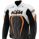 KTM Motegi MotoGP Biker Motorcycle Racing Leather Jacket